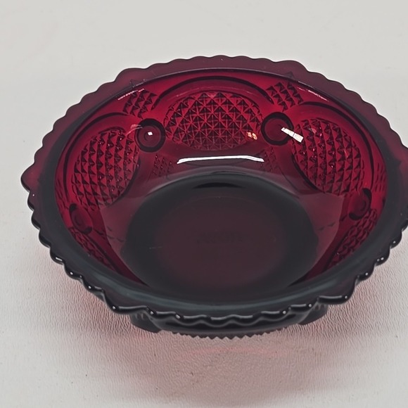 Avon Other - Avon‎ Ruby Red 1876 Cape Cod Collection Dessert Bowl 5"